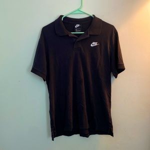 Nike Black Polo, Size Medium, Lightly Used.